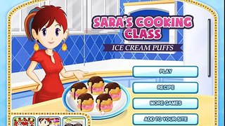 Saras cooking Class Games: Ice Cream Puff Cooking Games for kids