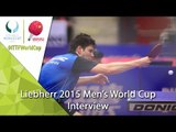 2015 Men's World Cup Interview - Dimitrij Ovtcharov