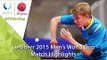 2015 Men's World Cup Highlights: ACHANTA Sharath Kamal vs KALLBERG Anton (Qual. Groups)