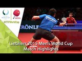 2015 Men's World Cup Highlights: NIWA Koki vs OVTCHAROV Dimitrij (1/4)