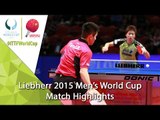 2015 Men's World Cup Highlights: FAN Zhendong vs MIZUTANI Jun (1/2)