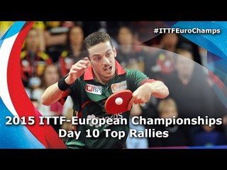 Video herunterladen: 2015 ITTF European Championships Day10 Top Rallies