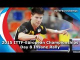 Insane European Table Tennis Rally