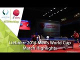 2015 Men's World Cup Highlights: MA Long vs FREITAS Marcos (1/4)