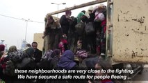 Escaping IS-held Mosul, residents head into unknown