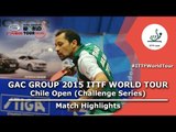 2015 Chile Open Highlights: MONTEIRO Thiago vs SODERLUND Hampus (FINAL)