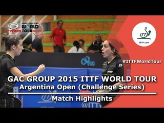 2015 Argentina Open Highlights: ARGUELLES Camila/CODINA Ana vs NAKADA Leticia/TAKAHASHI Bruna (1/2)