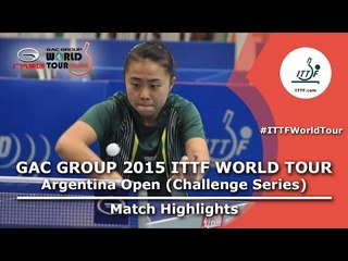 2015 Argentina Open Highlights: Leticia/Bruna vs DEGTIAR Ioulia/MALDONADO Nikole (R 16)