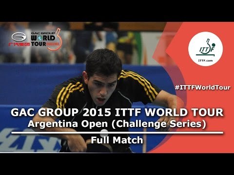 2015 Argentina Open: ANGLES Enzo/SODERLUND Hampus vs ALTO Gaston/TABACHNIK Pablo FULL MATCH