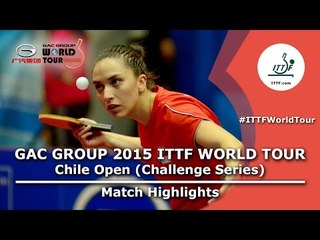 2015 Chile Open Highlights: RUANO Lady vs CASTELLANO Natalia (Qual. Groups)