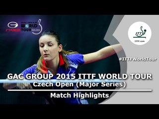 Czech Open 2015 Highlights: ZARIF Audrey vs SIKORSKA Magdalena (Qual. Groups)