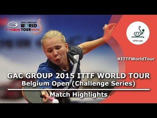 Belgium Open 2015 Highlights: NOSKOVA Yana vs SEO Hyowon (1/2)