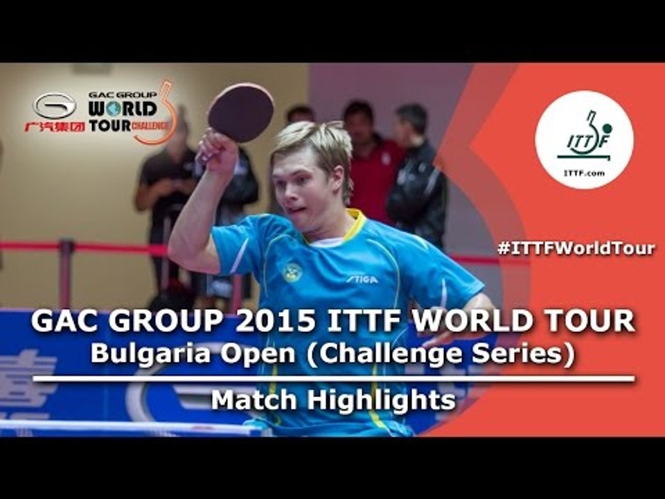 Bulgaria Open 2015 Highlights: POPOV Kiril vs SODERLUND Hampus (R32)