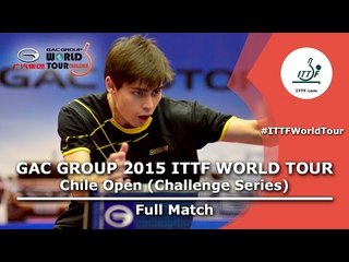 2015 Chile Open FULL MATCH: SODERLUND Hampus vs DAHER Juan (1/2)