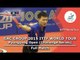 2015 ITTF Pyongyang Open: PAK(PRK) VS CHOE(PRK) Men's Single Final
