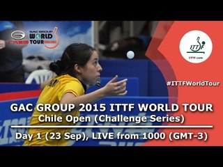 GAC Group 2015 ITTF World Tour Chile Open - Day 1 Morning