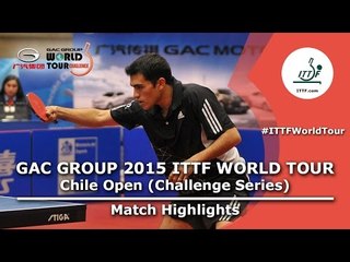 2015 Chile Open Highlights: MONTEIRO Thiago vs ALTO Gaston (1/2)