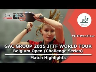 Belgium Open 2015 Highlights: LOYEN Eline vs SEO Hyowon (R 32)
