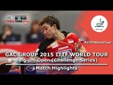 Belgium Open 2015 Highlights: FENG Tianwei vs CHOI Hyojoo (1/2)