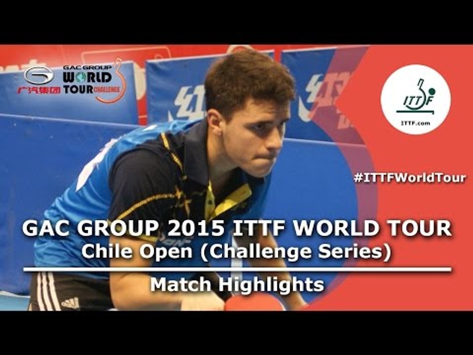2015 Chile Open Highlights: SODERLUND Hampus vs SANCHI Francisco (Qual. Groups)