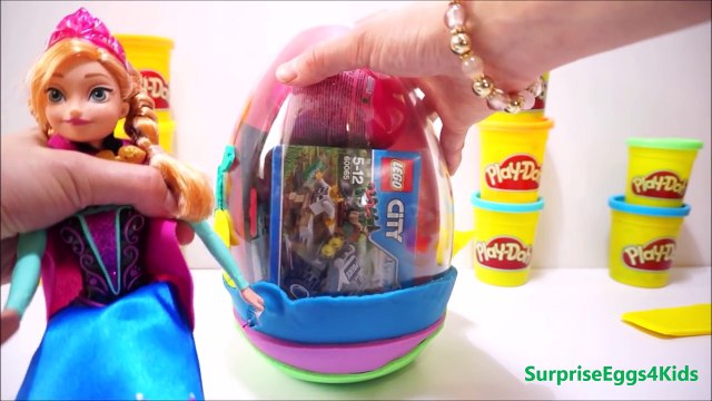 Play Doh Learn Colors Rainbow Kinder Chocolate Surprise Eggs Surprise Toys - Play Doh Fair