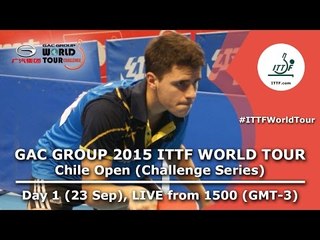 GAC Group 2015 ITTF World Tour Chile Open - Day 1 Afternoon