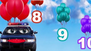 learn to count english Police Car kashmont