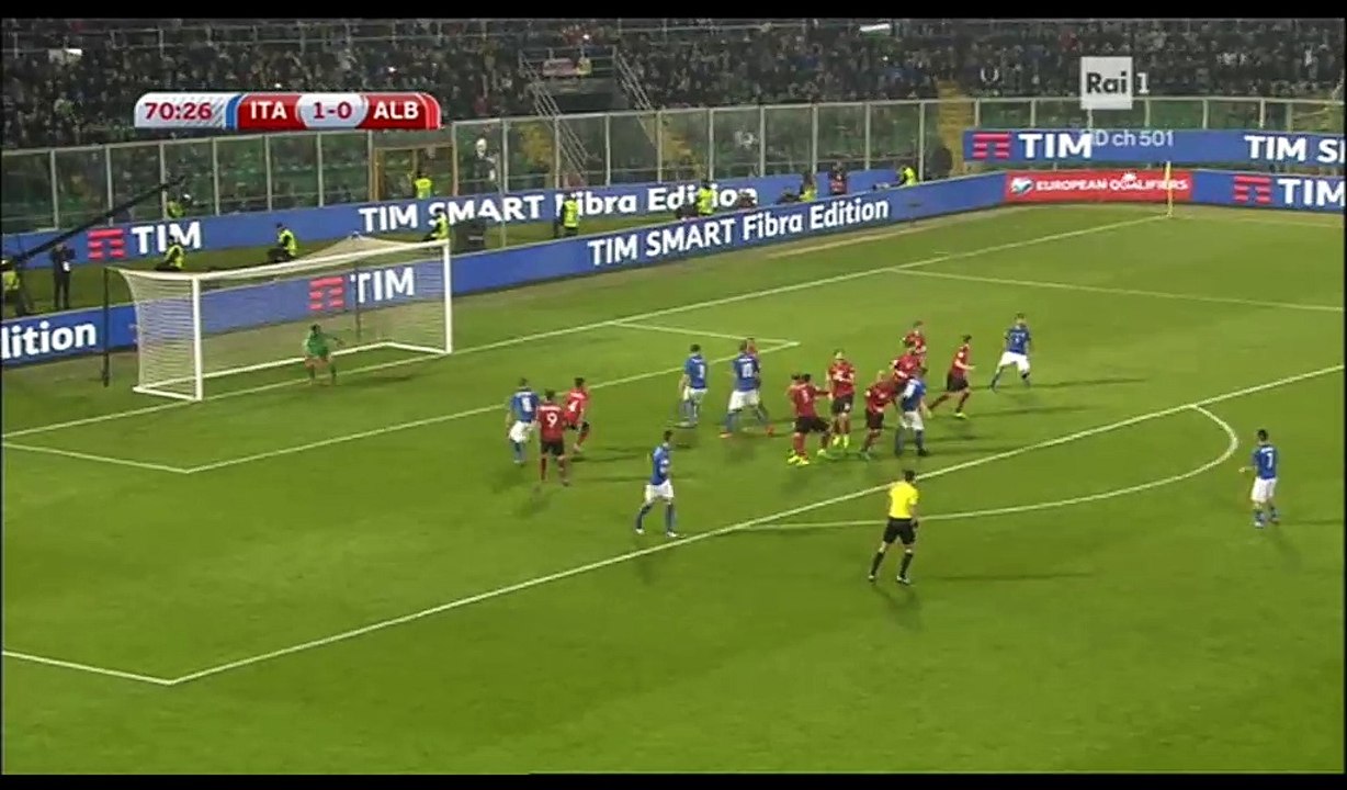 Ciro Immobile Goal HD - Italy 2-0 Albania - 24-03-2017