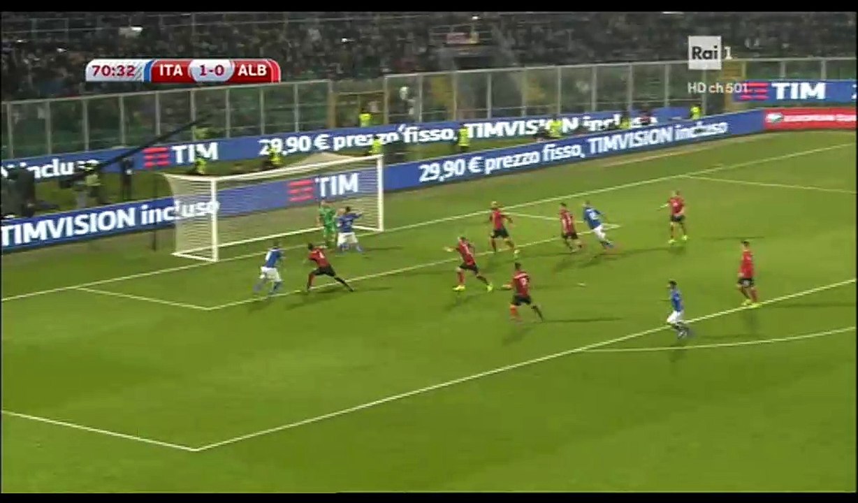 Ciro Immobile Goal HD - Italy 2-0 Albania - 24-03-2017