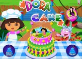 Baby Barbie Game Movie - Baby Barbie Cake Surprise - Barbie Baby Games - Dora the Explorer