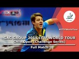 2015 Chile Open FULL MATCH: GALVANO Nicolas vs OLAVE Alfonso (Qual. Groups)