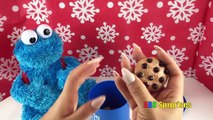 COUNTING with Cookie Monster Learn to Count 1 10 for Kids Feed Cookie Monster Toys Food Pl