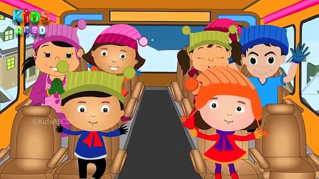 Колеса на в автобус перейти тур и тур анимация Дети песни питомник рифмы для ребенок