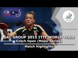 Czech Open 2015 Highlights: SOO Wai Yam Minnie vs NAGYVARADI Mercedes (Qual. Groups)