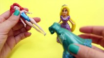 Play Doh Disney Princess Dolls Frozen Princess Elsa Playdo Dress Hasbro Toys