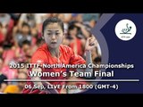 2015 ITTF-North America Championships - Women's Team Final