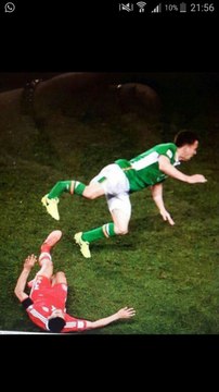 La blessure nauséabonde de Seamus Coleman Irelande - Pays de Galles 24.03.2017