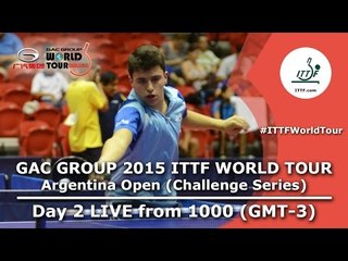 GAC Group 2015 ITTF World Tour Argentina Open - Day 2