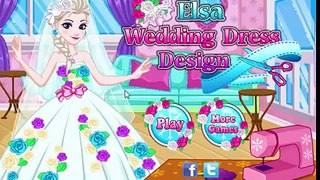 Эльза свадьба платье дизайн замороженные Эльза свадьба Игры для Дети