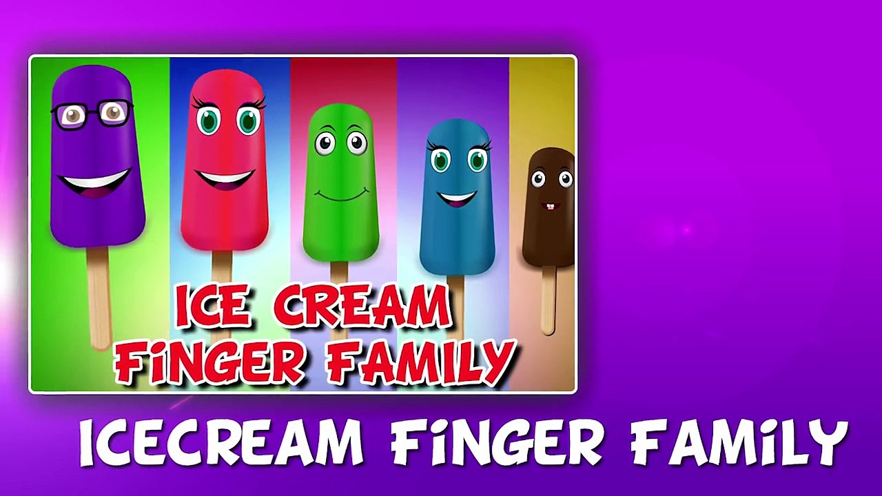 Finger Family Collection Ice cream Vs Jelly Finger Family Nursery
