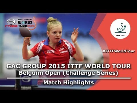 Belgium Open 2015 Highlights: PFEFER Laura vs MENGE Merve (Qual. Groups)