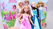 Frozen Elsa Anna Dress up Dolls Barbie Closet Disney Princess Toys 겨울왕국 엘사 안나 바비 옷장 옷갈아입기