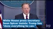 Sean Spicer really wants you to know: This health care thing isn't Trump's fault