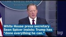 Sean Spicer really wants you to know: This health care thing isn't Trump's fault