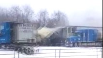 Michigan crash I-94: Massive 150 Vehicle Pile-up Car Crash