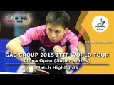 China Open 2015 Highlights: GAO Ning vs FANG Bo (R16)