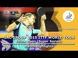 China Open 2015 Highlights: BOLL Timo vs JUNG Youngsik (R16)
