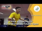 China Preparing for the ITTF World Tour China Open