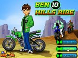 Ben10 Hills Ride- Ben10 Games
