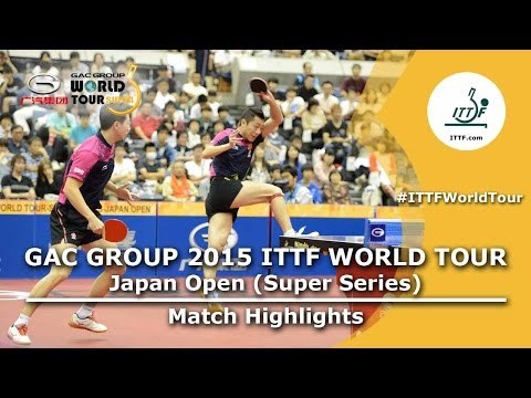 Japan Open 2015 Highlights: MA Long/XU Xin vs FAN Zhendong/SHANG Kun (FINAL)